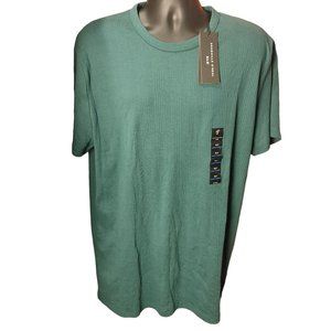 Shaquille O'Neal Men's Green Ribbed XLG Tee XLT